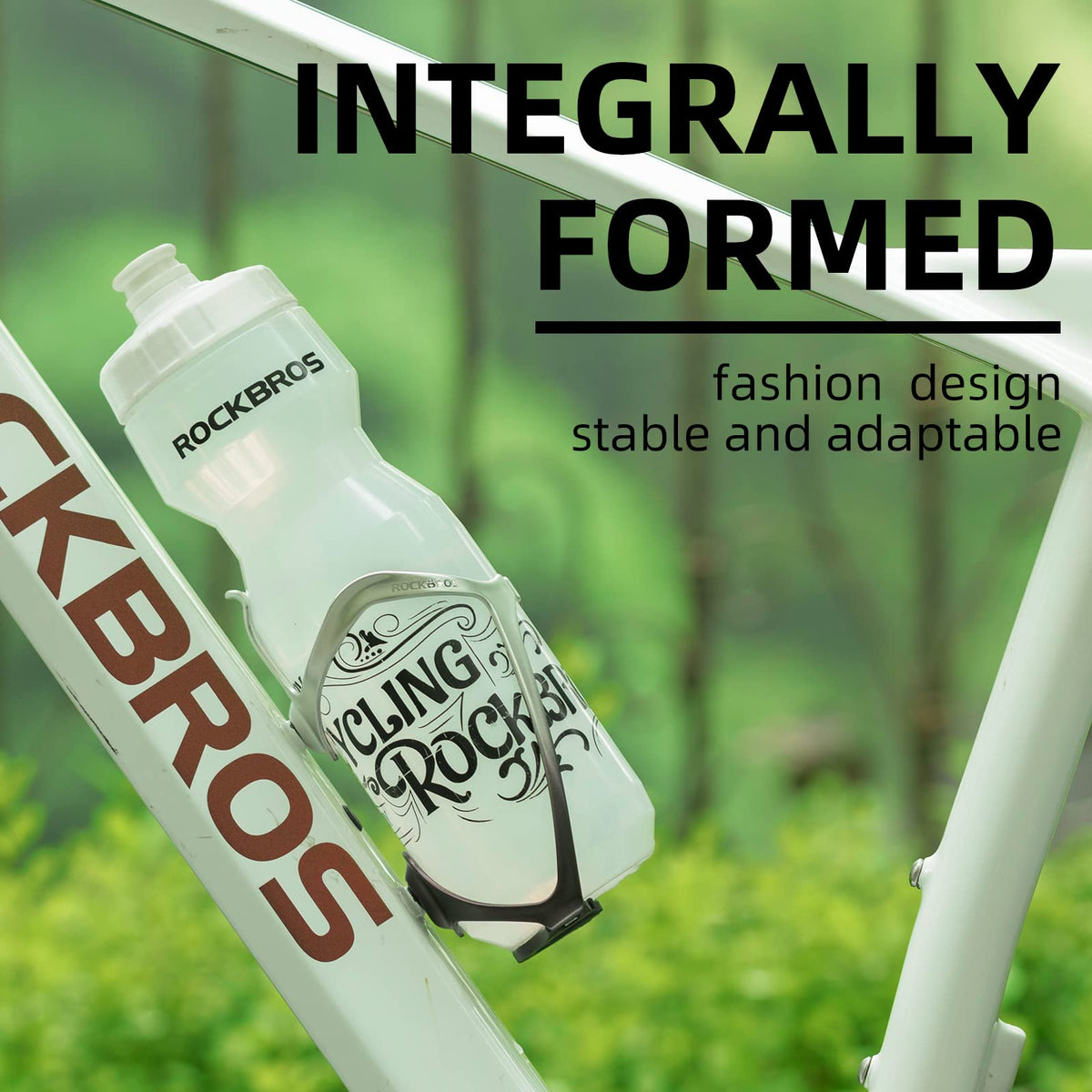ROCKBROS Porte-bidon de vélo en aluminium léger