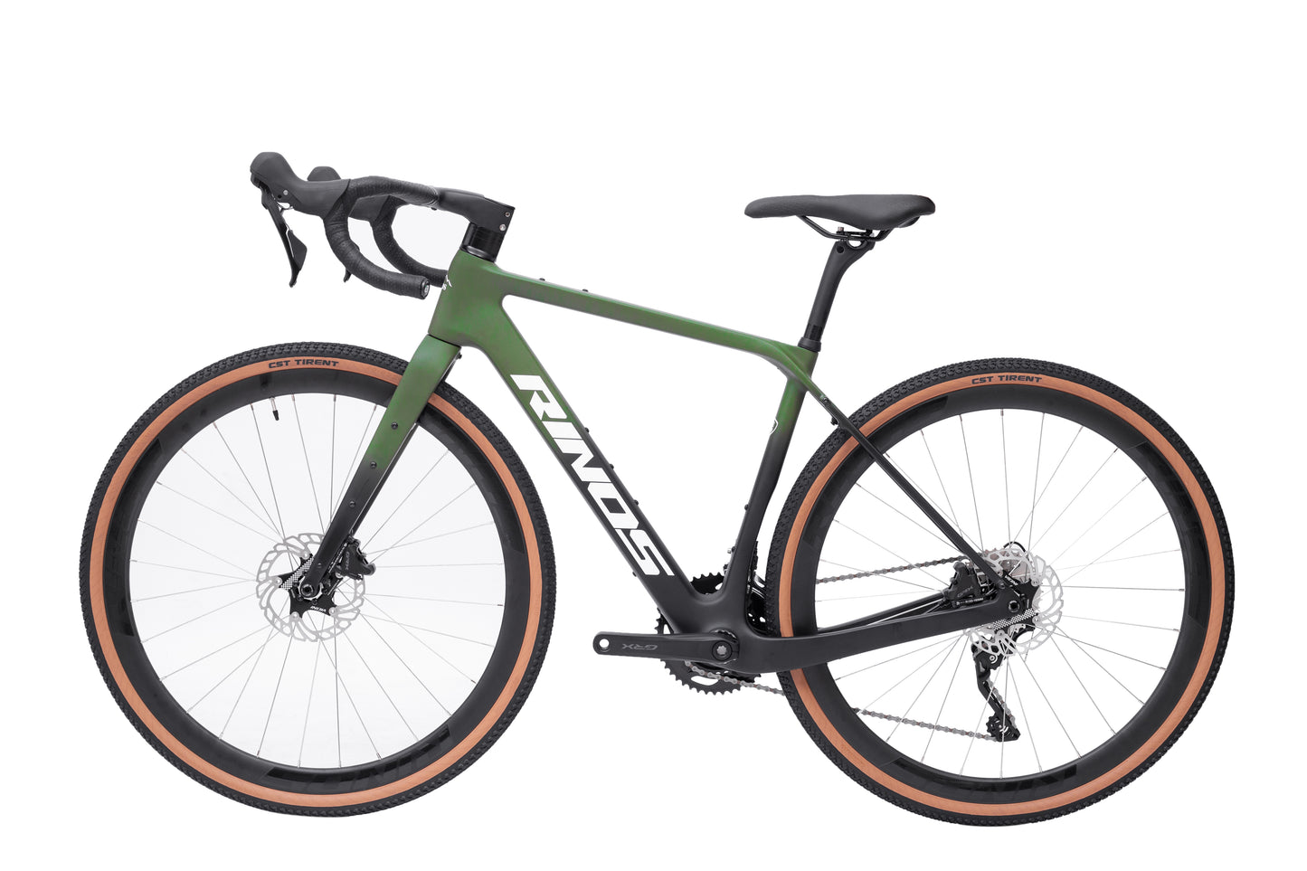 RINOS Vélo de gravel en carbone Sandman4.0 Shimano GRX400