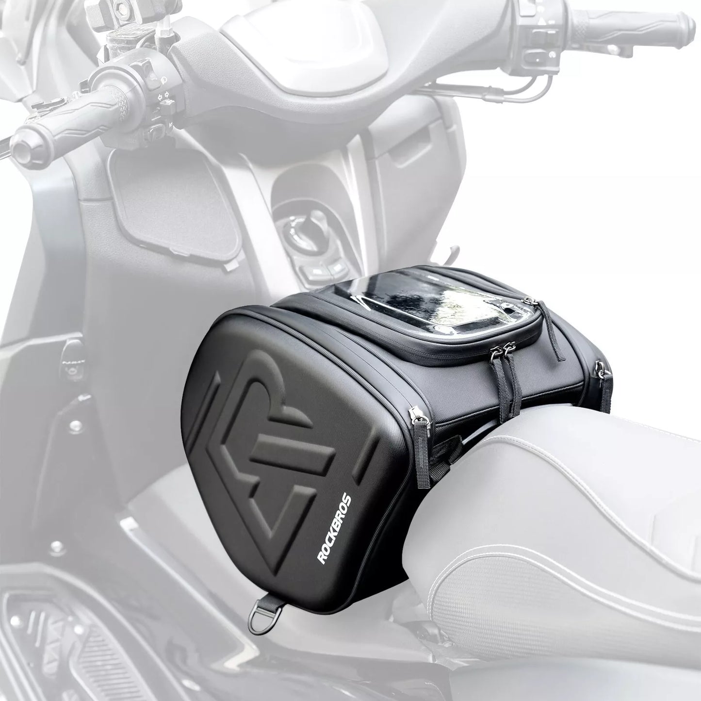 Sac de moto avant ROCKBROS 14L avec sac de réservoir EVA sac de réservoir sac de téléphone portable