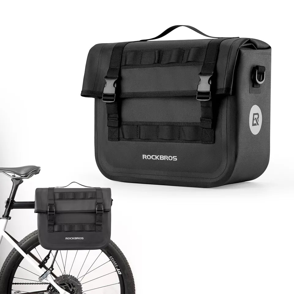 Sac à bagages vélo/moto ROCKBROS sacoche 600D 9-15L hydrofuge