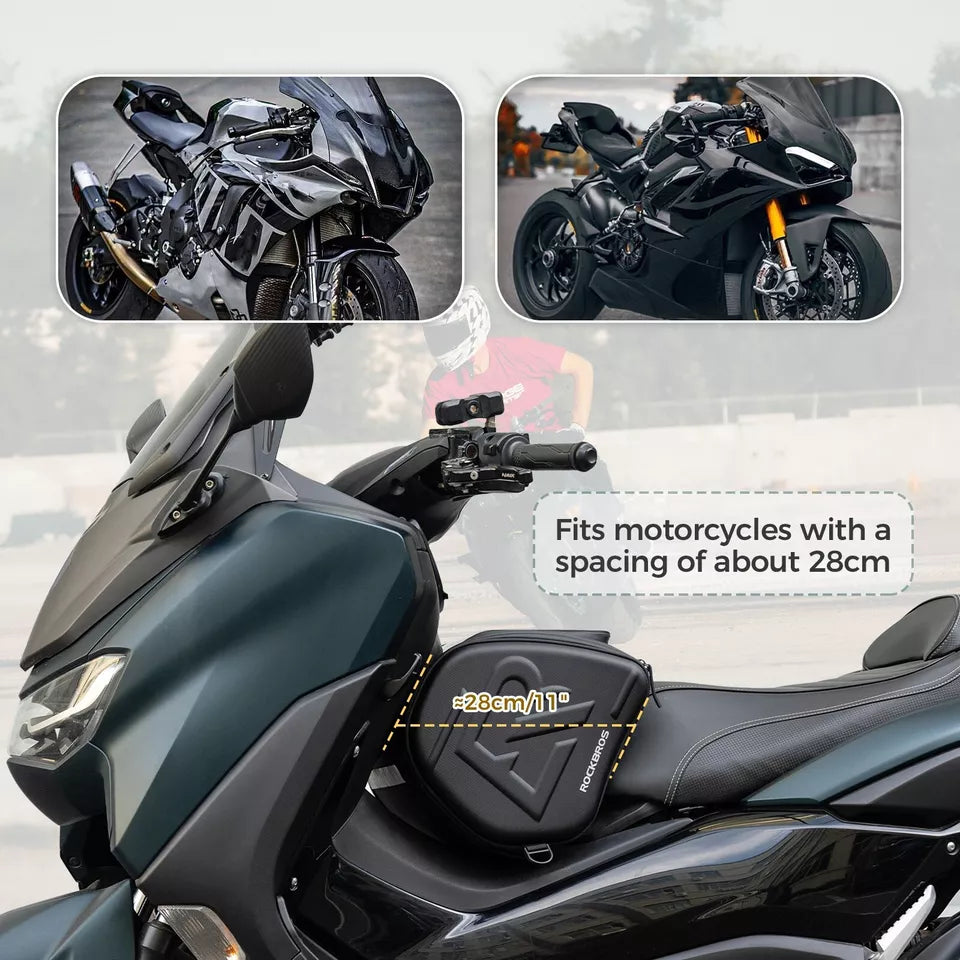 Sac de moto avant ROCKBROS 14L avec sac de réservoir EVA sac de réservoir sac de téléphone portable