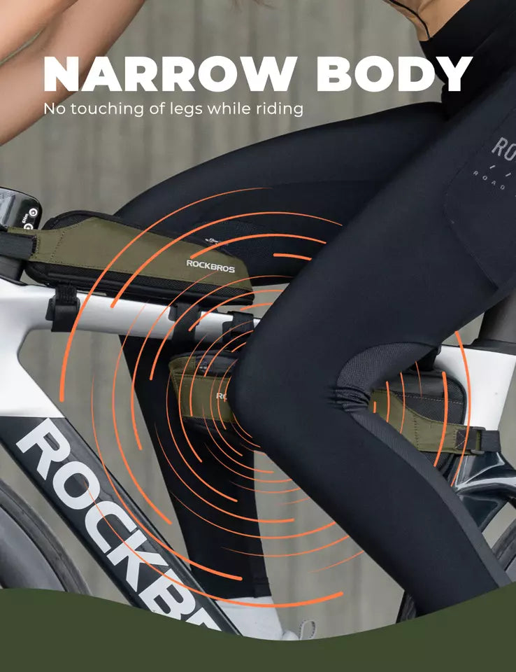ROCKBROS sac de cadre sac de tube diagonal sac de vélo vélo de route vtt