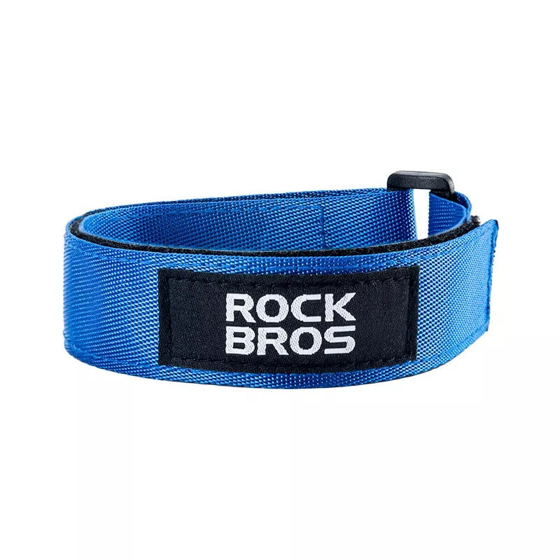 ROCKBROS Attache de câble Velcro Sangle d'arrimage Sangle d'arrimage 49,8 cm Sangles de vélo pour la fixation