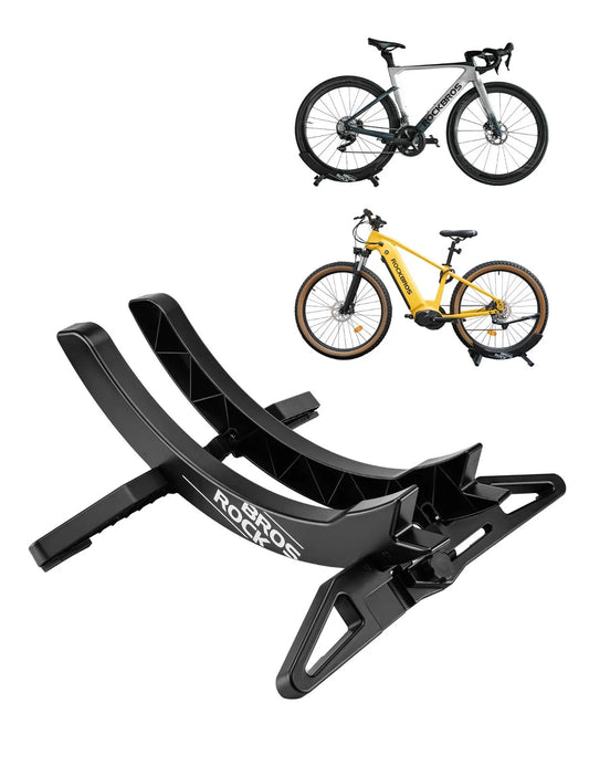 Béquille centrale ROCKBROS pour toutes les roues VTT de 2,6 à 8 cm de large