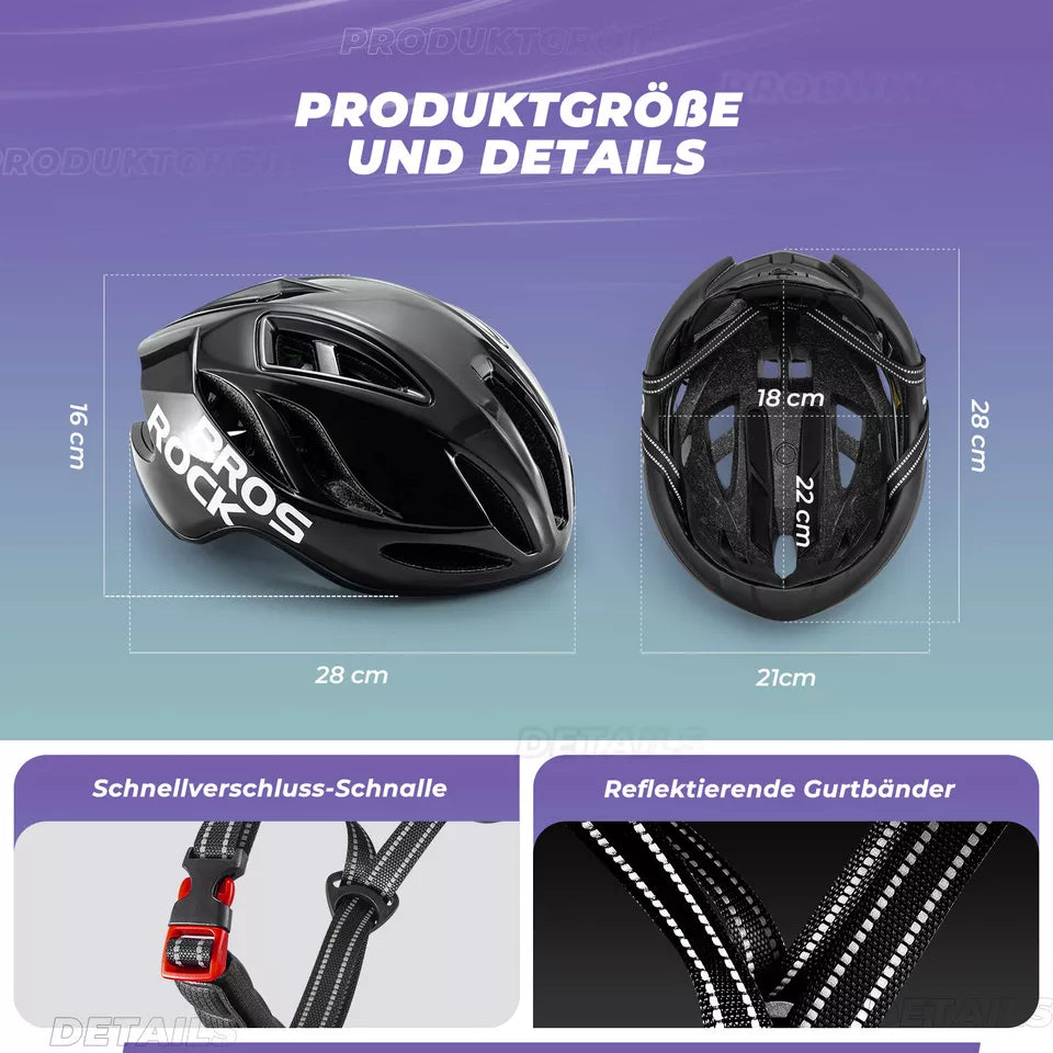ROCKBROS casque de vélo casque de vélo de route 58-62CM unisexe adultes pour vtt casque de vélo de route