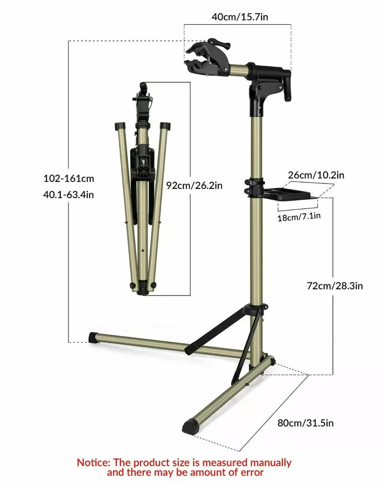 Support de réparation de vélo en aluminium ROCKBROS, support de réparation, max.