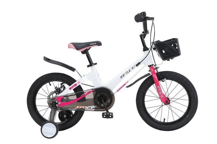 Vélo enfant SKYS de 3 à 9 ans 14/16/18 pouces rose