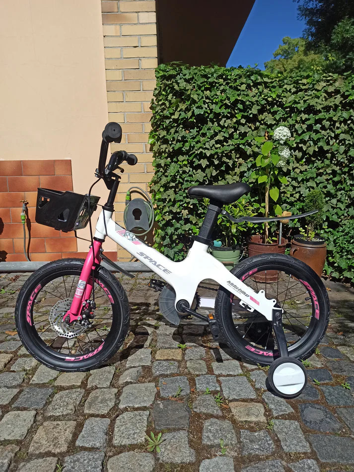 Vélo enfant SKYS de 3 à 9 ans 14/16/18 pouces rose