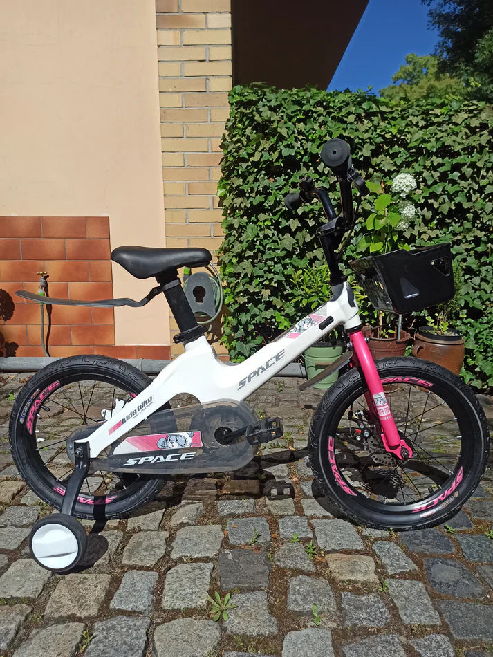 Vélo enfant SKYS de 3 à 9 ans 14/16/18 pouces rose