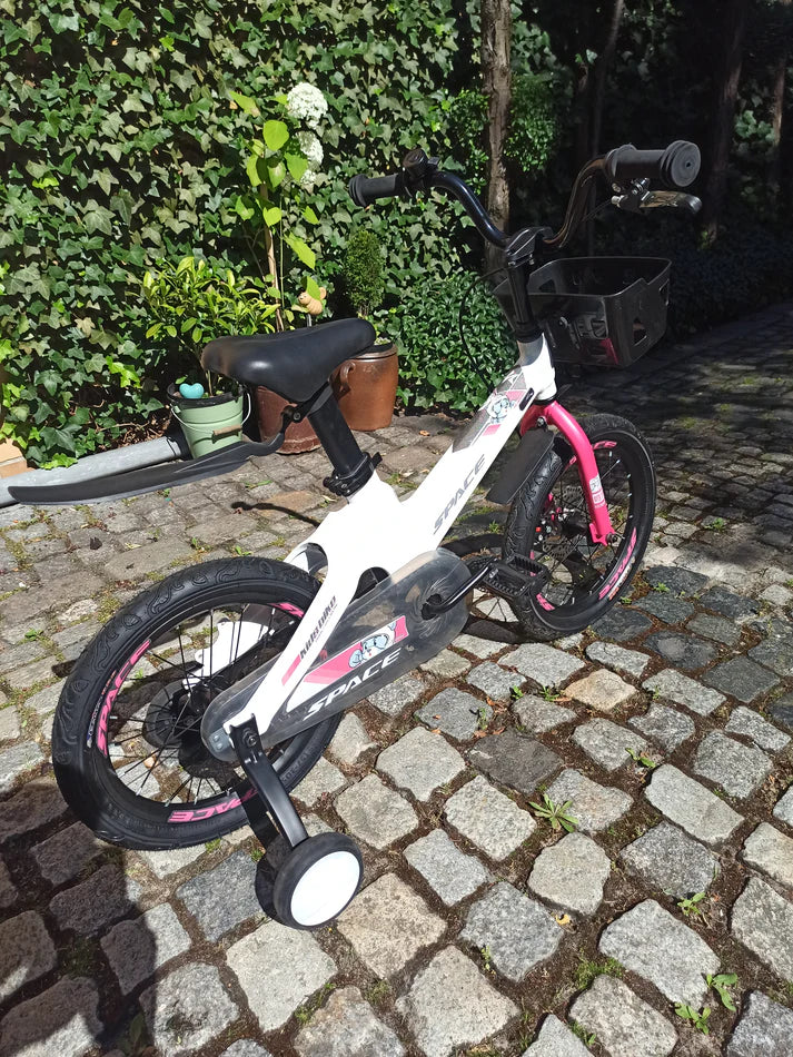 Vélo enfant SKYS de 3 à 9 ans 14/16/18 pouces rose