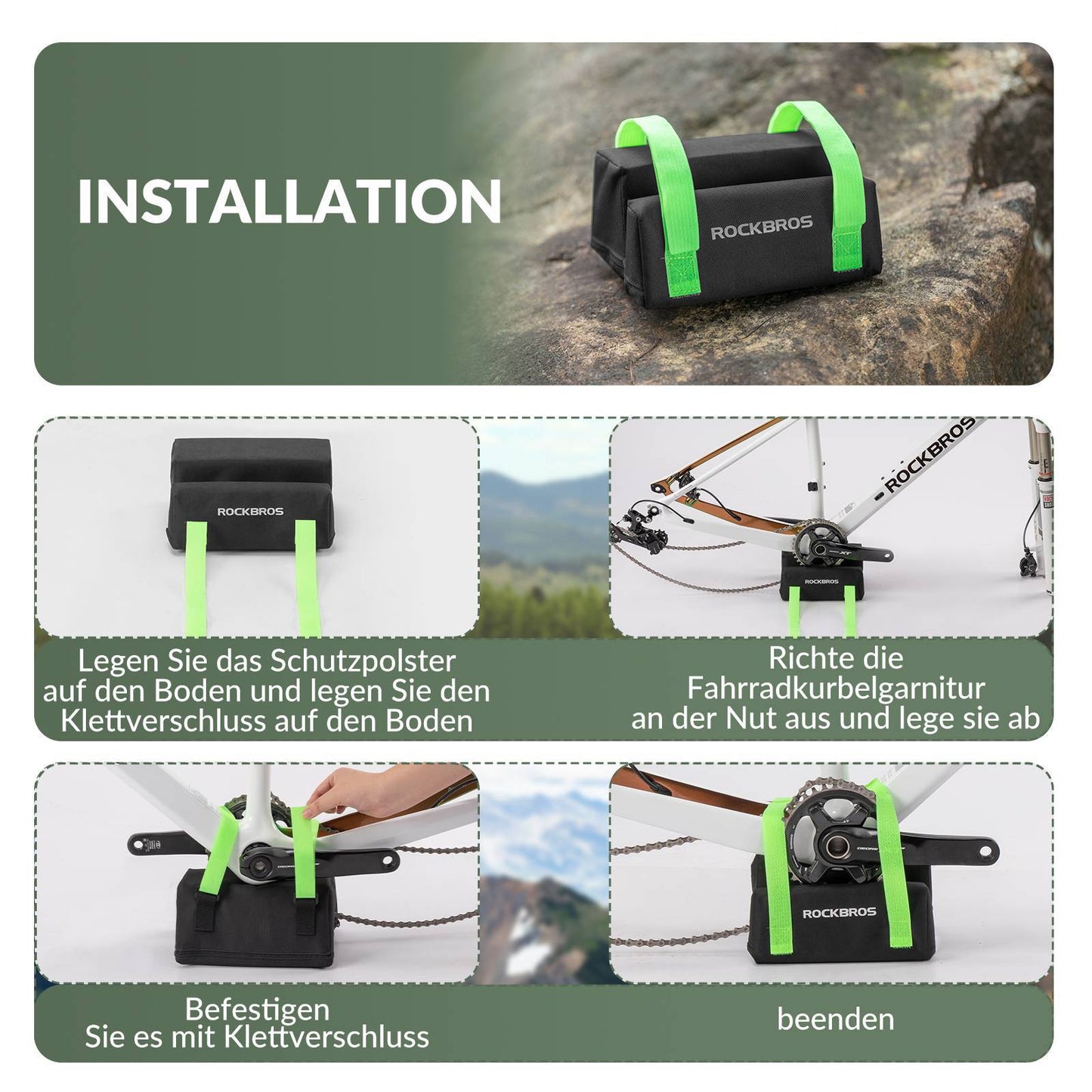 Protections de plateau de vélo, accessoires de vélo universels ROCKBROS