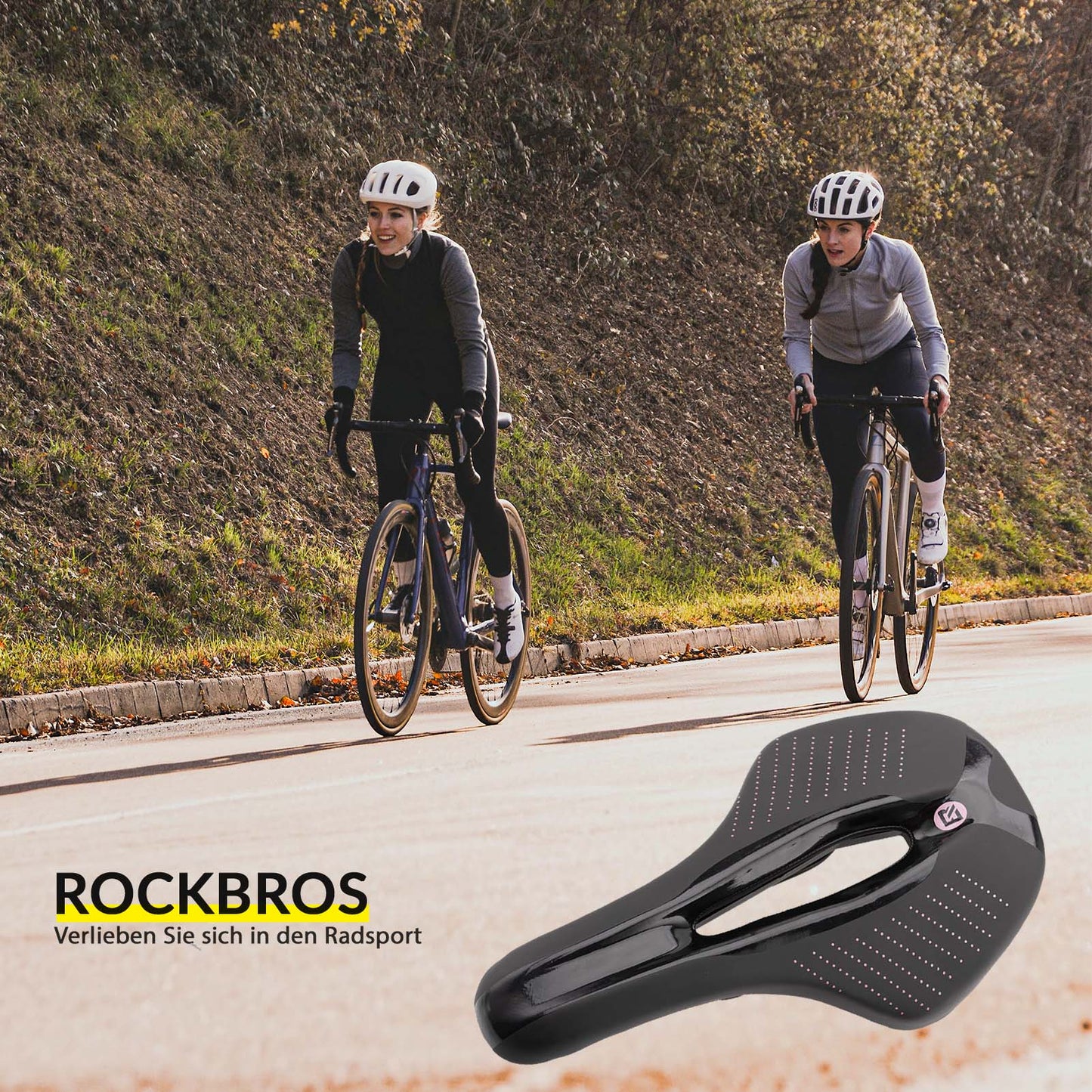 Selle de vélo ergonomique à absorption des chocs, unisexe ROCKBROS