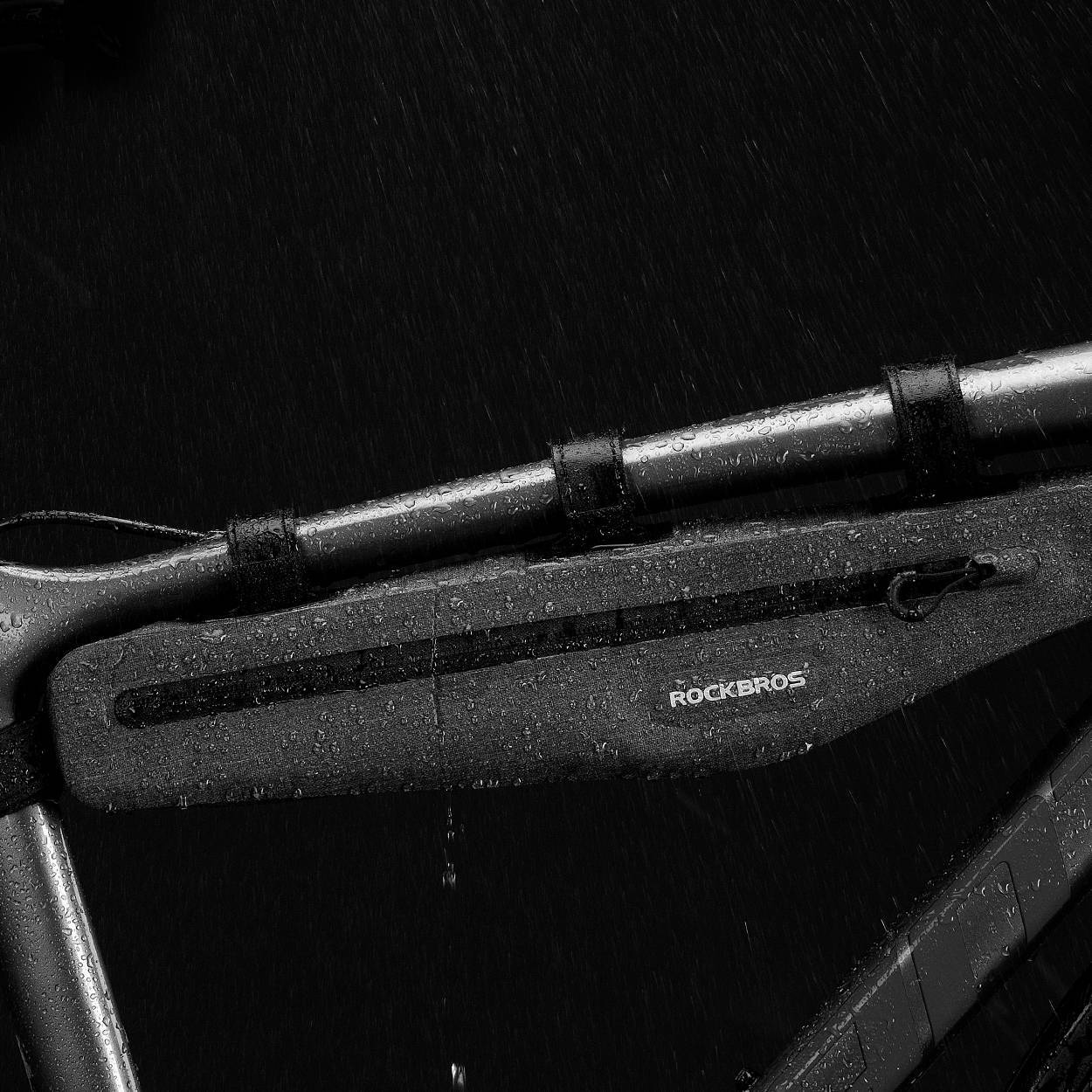 Sacoche de vélo multifonctionnelle, 100 % étanche, 1,5 L, ROCKBROS