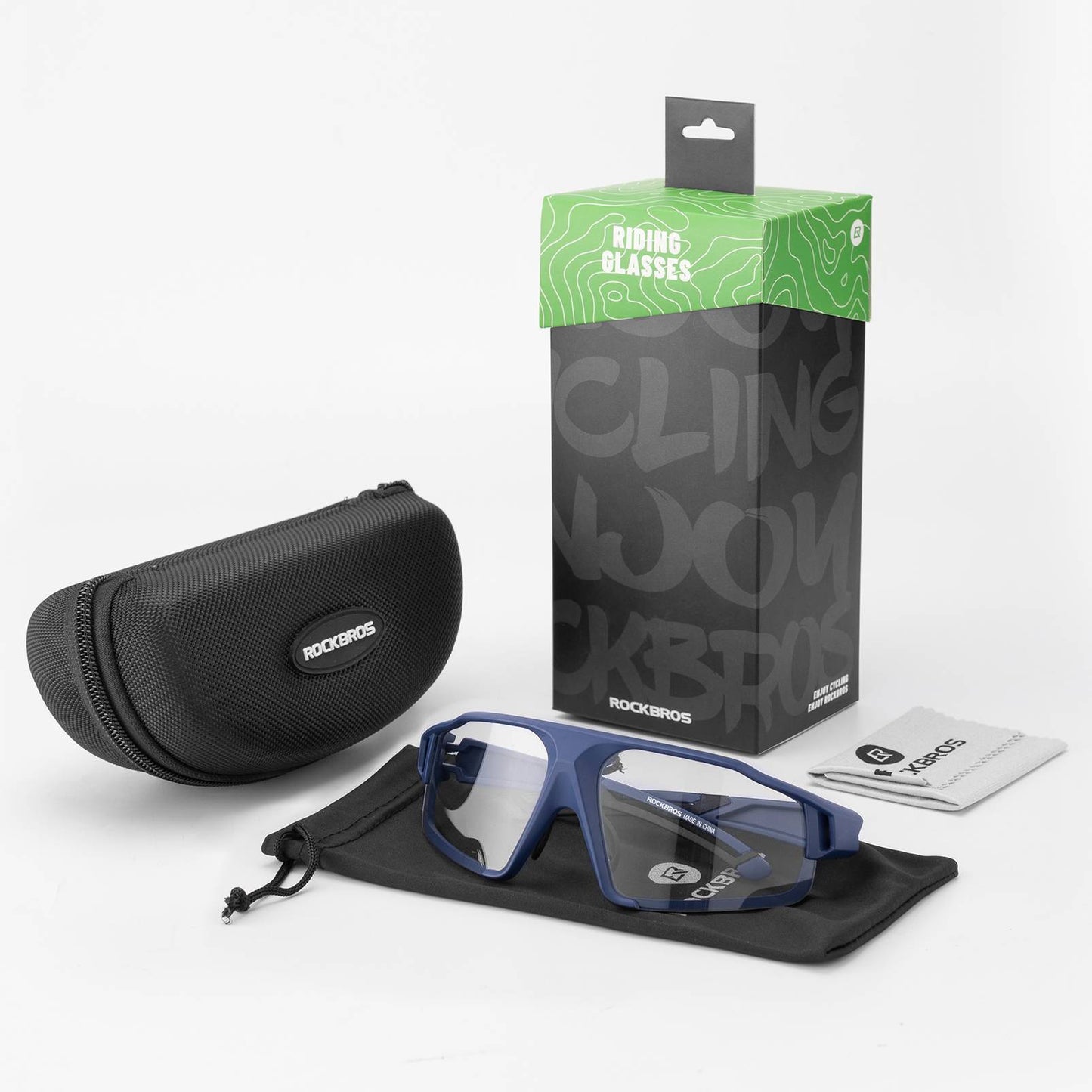 Lunettes de soleil photochromiques pour activités de plein air, unisexes, ROCKBROS