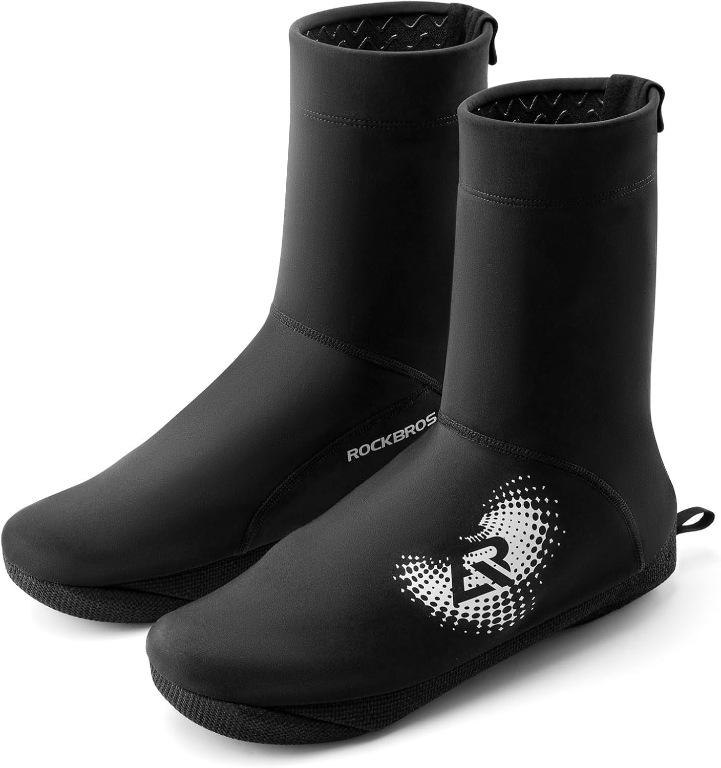 Couvre-chaussures de vélo ROCKBROS LF1274 couvre-chaussures chauds, hydrofuges, adaptés à -5 à 10 degrés pour vélo de route VTT