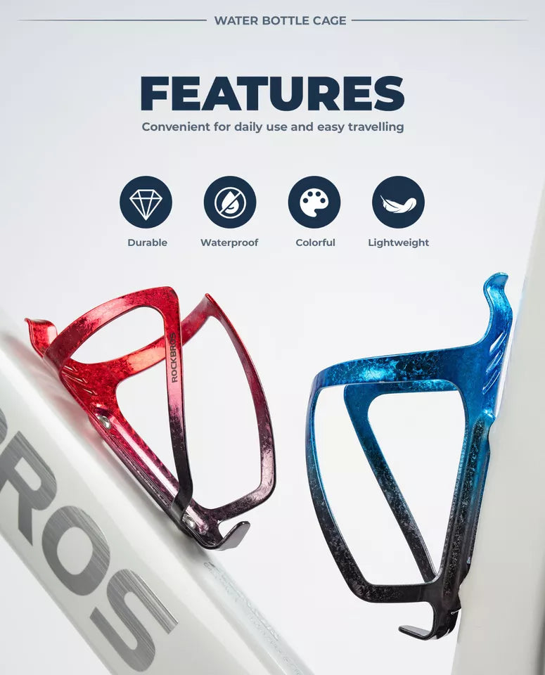 ROCKBROS porte-bouteille de vélo en aluminium porte-bouteille support VTT BIKE