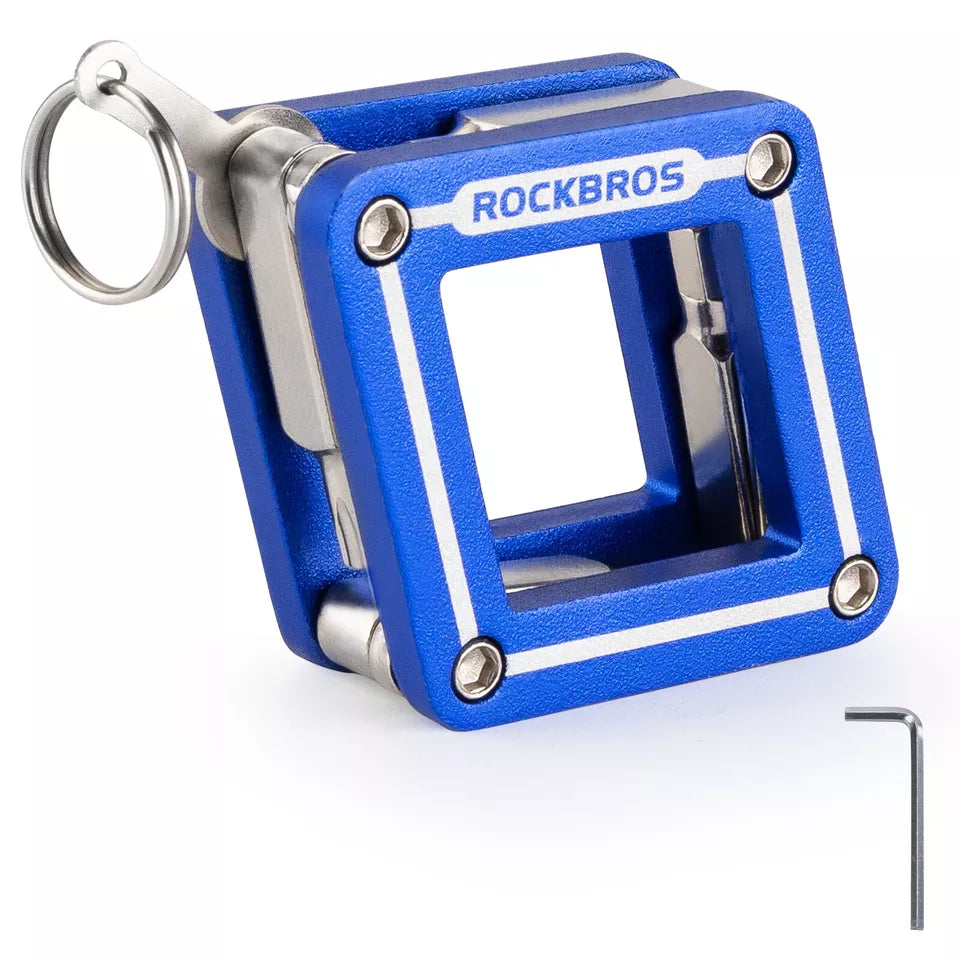 ROCKBROS vélo outil multifonctionnel 8 en 1 réparation outil pliant réparation