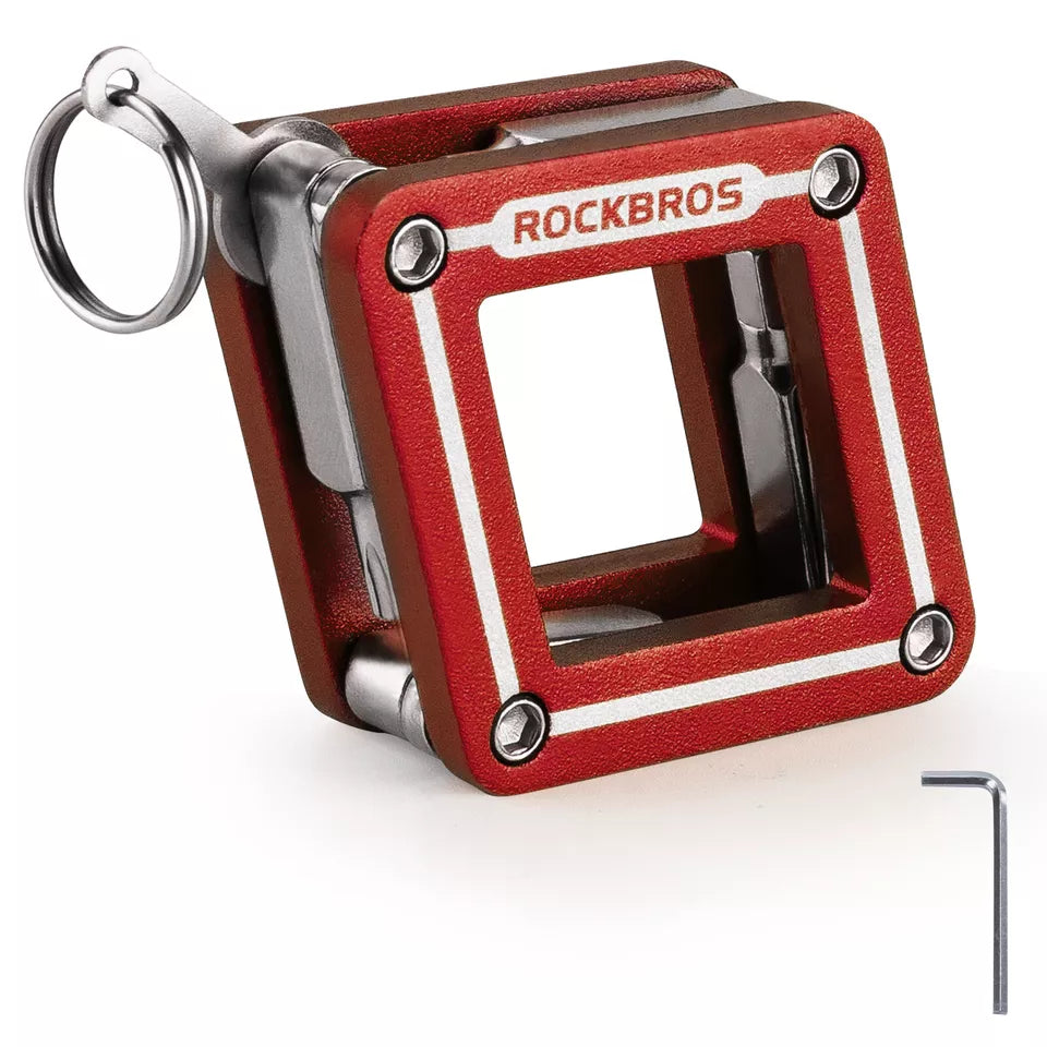ROCKBROS vélo outil multifonctionnel 8 en 1 réparation outil pliant réparation