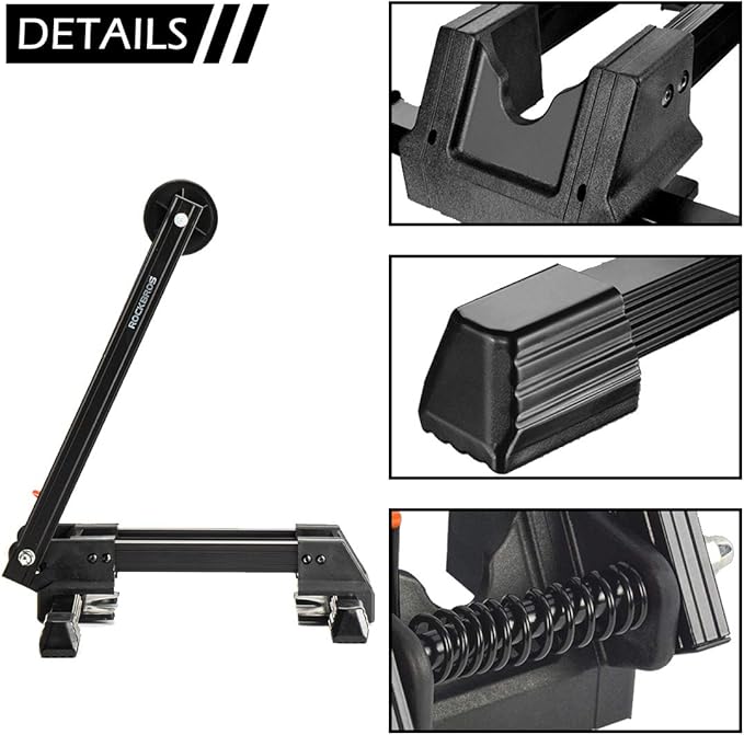 ROCKBROS support de vélo support de roue arrière support d'exposition support de vélo pliable en aluminium