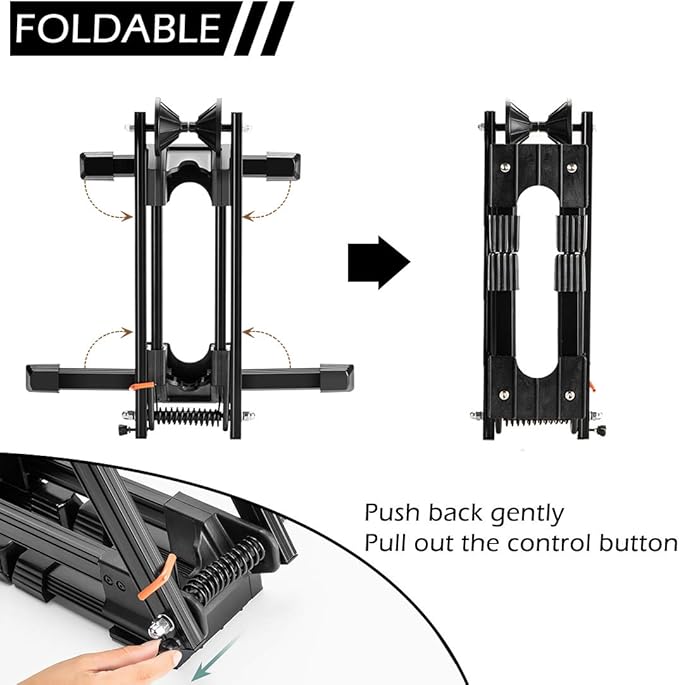 ROCKBROS support de vélo support de roue arrière support d'exposition support de vélo pliable en aluminium
