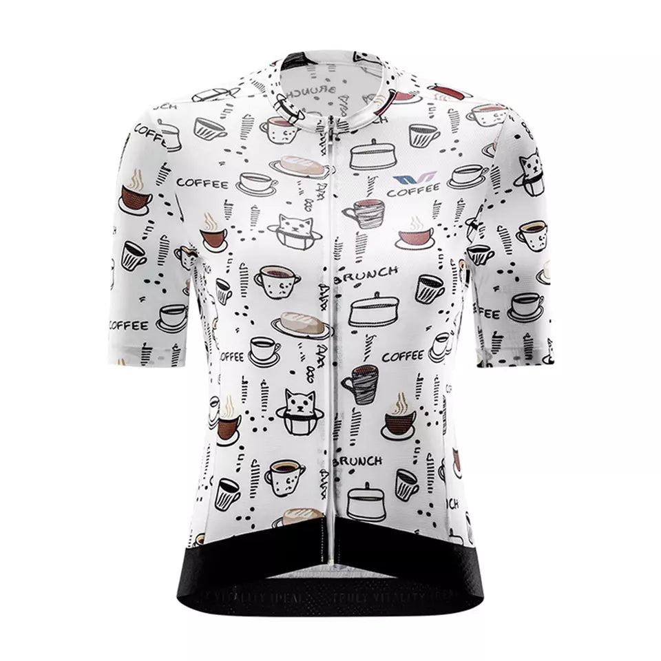 ROCKBROS TVI maillot de cyclisme maillot de cyclisme respirant à manches courtes pour femme avec 3 poches
