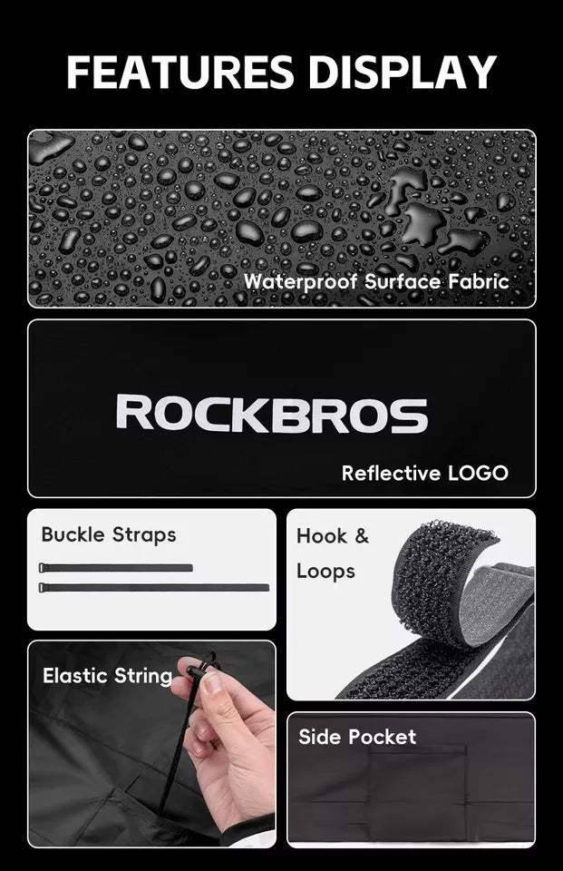 ROCKBROS housse de vélo pour 27,5 pouces/700C bâche de vélo hydrofuge