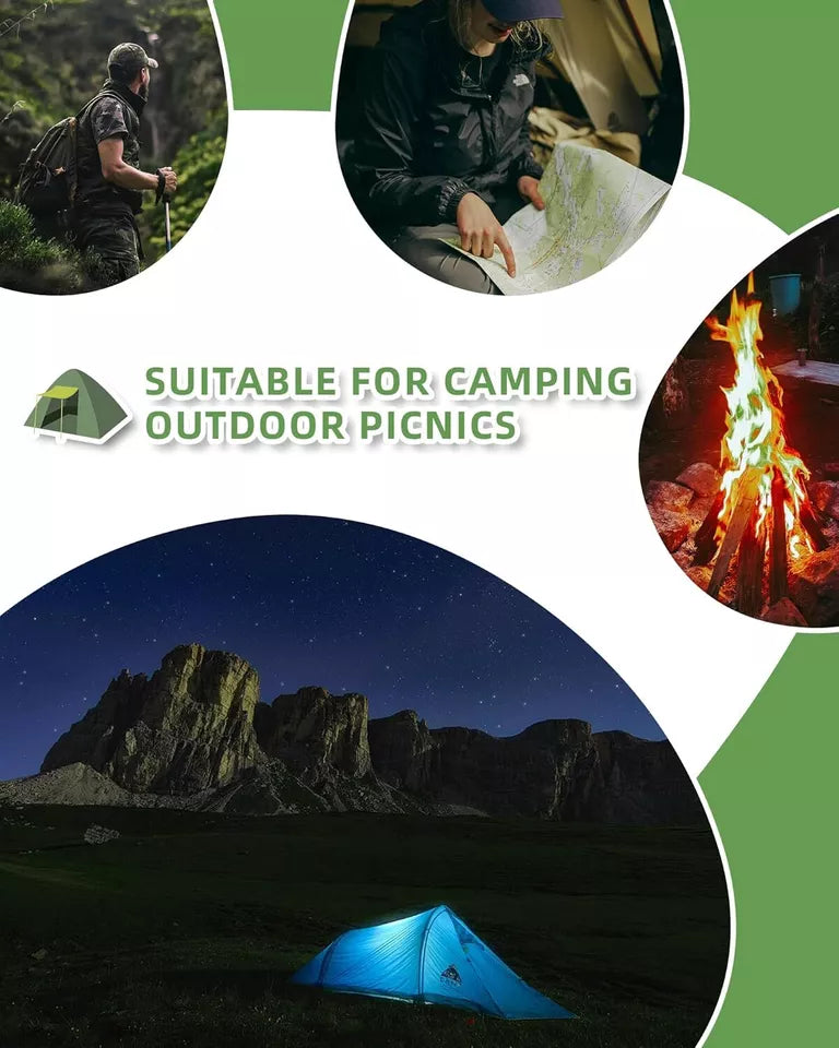 Qunature Tente de Camping pour 2 Personnes Tente à Dos Tente étanche avec Structure en X