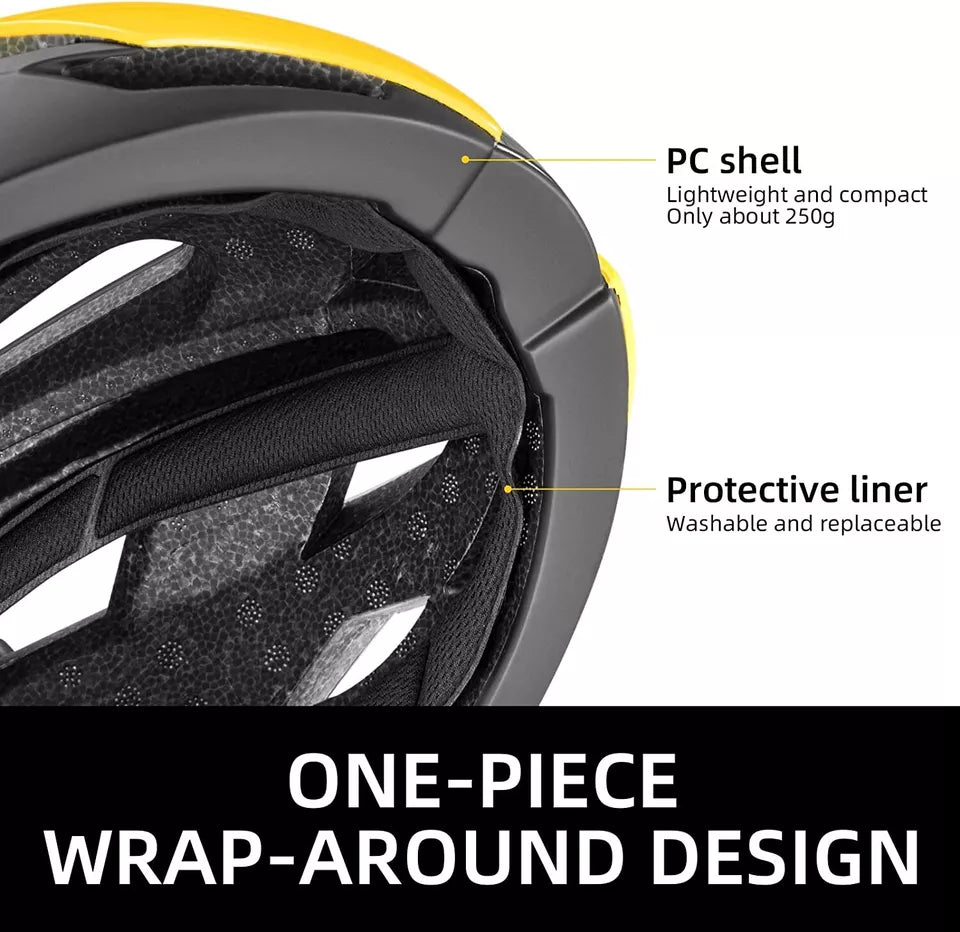 ROCKBROS casque de vélo pour femmes et hommes casque de cyclisme 4 couleurs casque de protection M/L 55-61 cm
