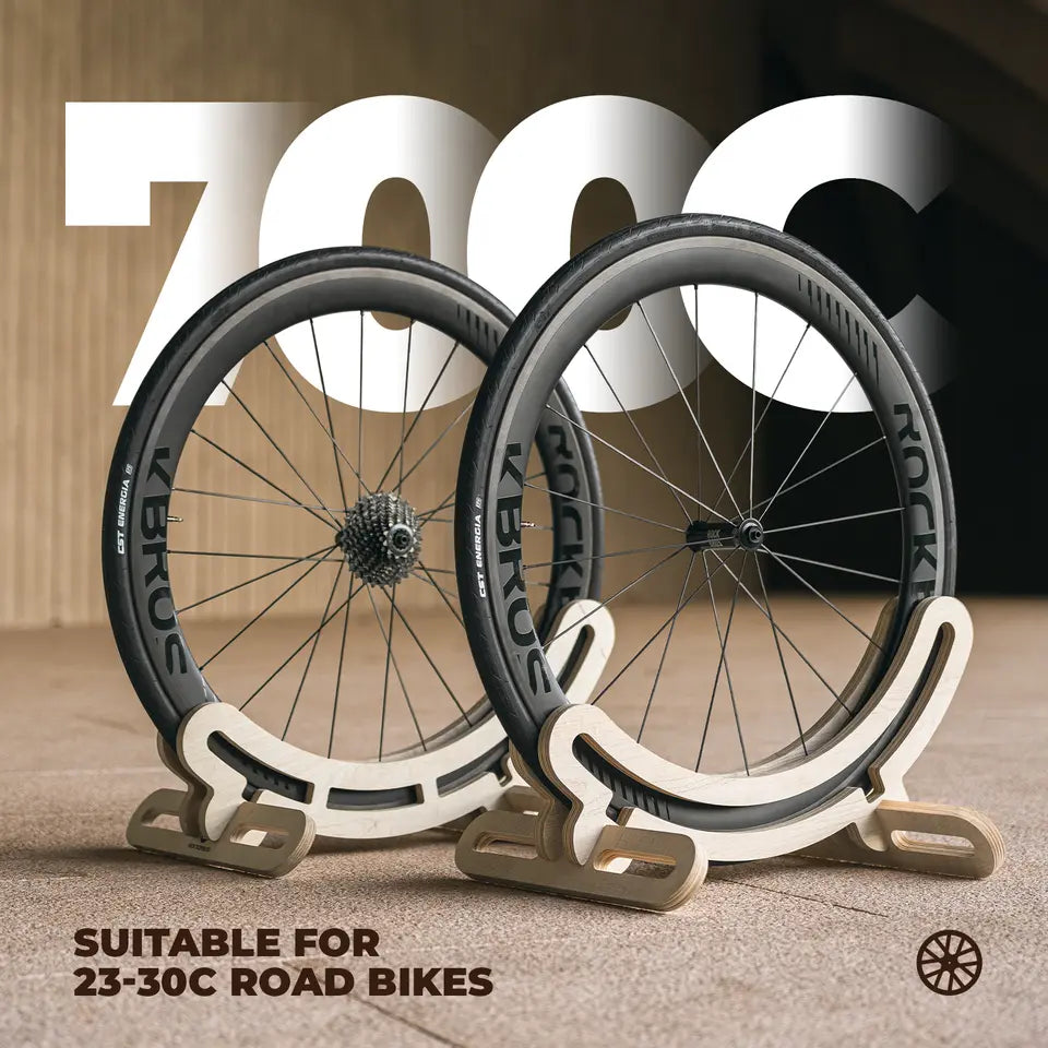 ROCKBROS support de vélo béquille centrale en bois 30mm pour vélos 23C-30C 700C