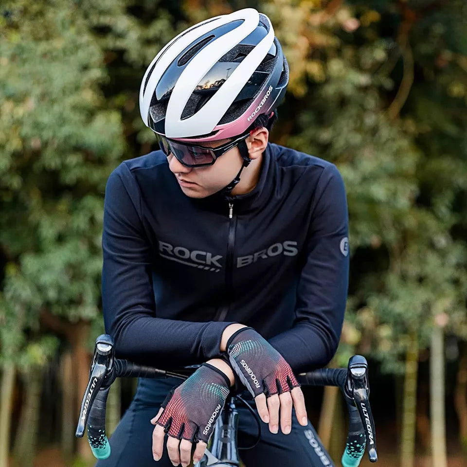 ROCKBROS casque de vélo pour femmes et hommes casque de cyclisme 4 couleurs casque de protection M/L 55-61 cm