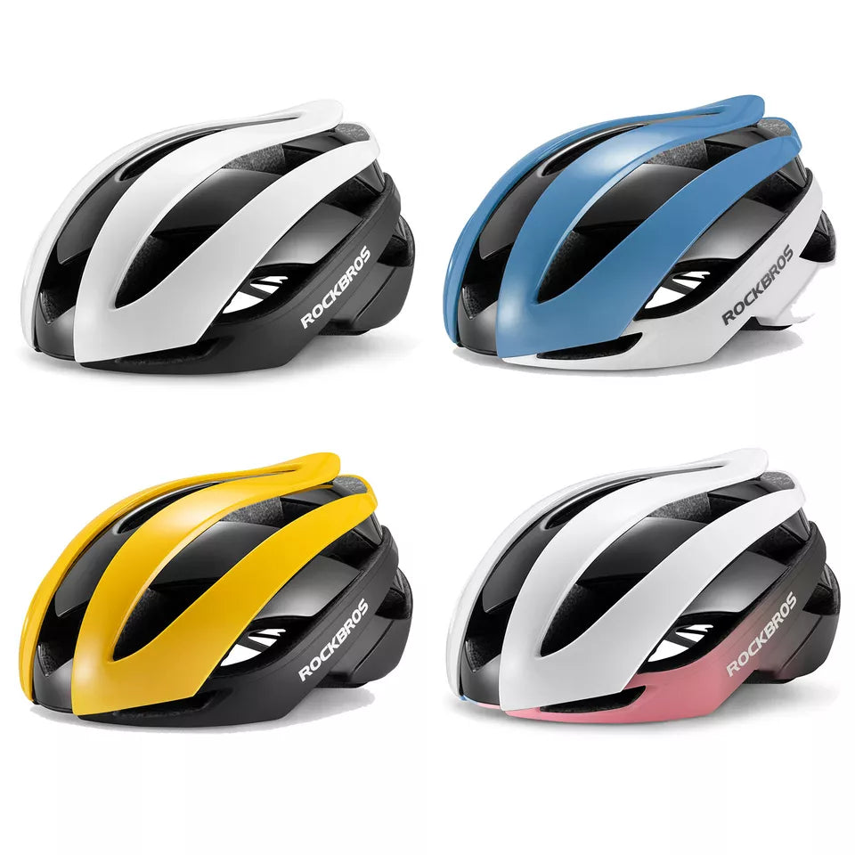 ROCKBROS casque de vélo pour femmes et hommes casque de cyclisme 4 couleurs casque de protection M/L 55-61 cm