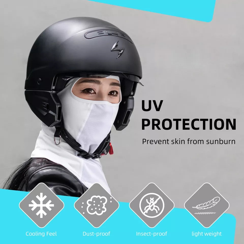 Cagoule d'été ROCKBROS UPF40+ cagoule masque multifonctionnel