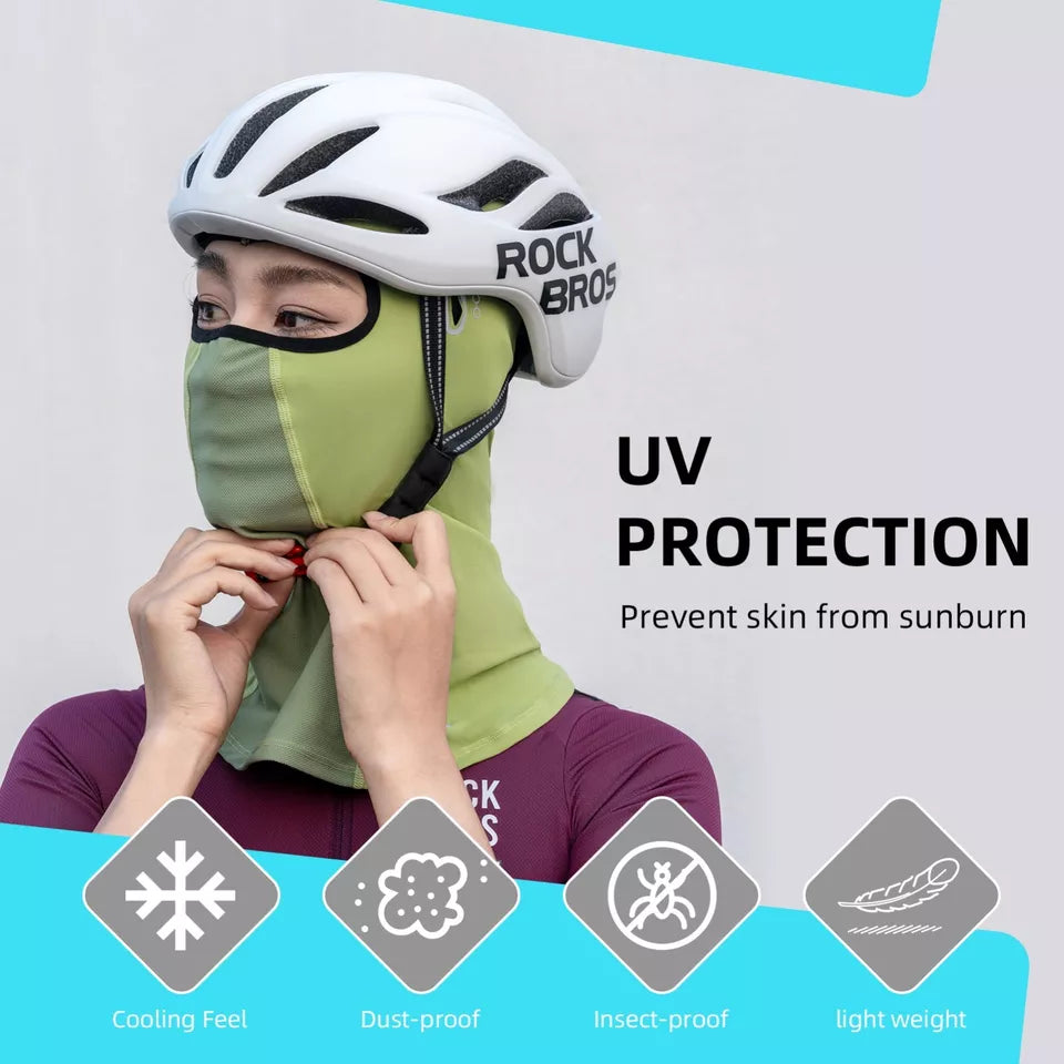 Cagoule d'été ROCKBROS UPF40+ cagoule masque multifonctionnel