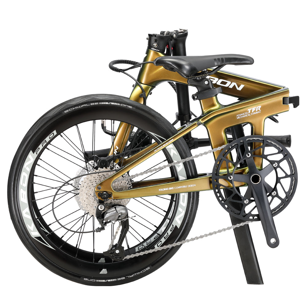 KABON City Vélo pliant Carbone Shimano Altus 9V 20 pouces