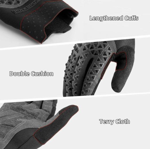 ROCKBROS Gants VTT Gants vélo écran tactile SBR M-XXL