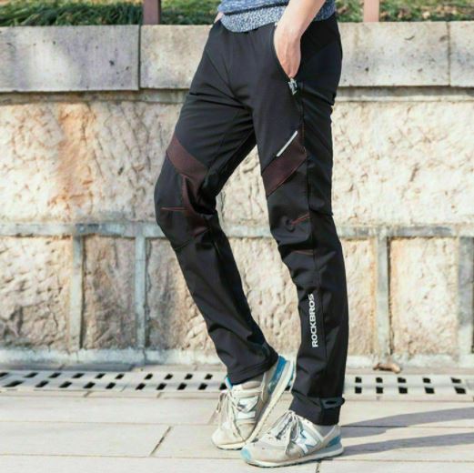 ROCKBROS Pantalon vélo coupe-vent Pantalon long Sport Pantalon vélo Taille européenne M-4XL