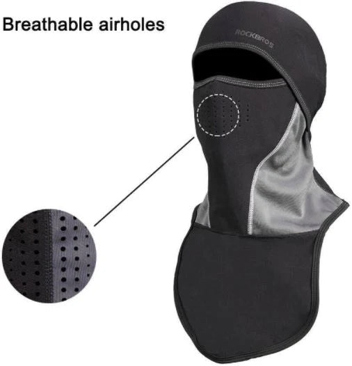 ROCKBROS Cagoule Balaclava Vélo Masque Anti-Poussière Moto Avec Filtre