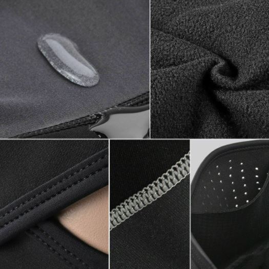 ROCKBROS Cagoule Balaclava Vélo Masque Anti-Poussière Moto Avec Filtre