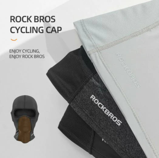 ROCKBROS Cagoule Balaclava Cagoule Femme Homme UPF50+ été/printemps