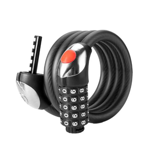 Câble antivol pour casque Rockbros - Antivol à combinaison avec code à 3  chiffres 