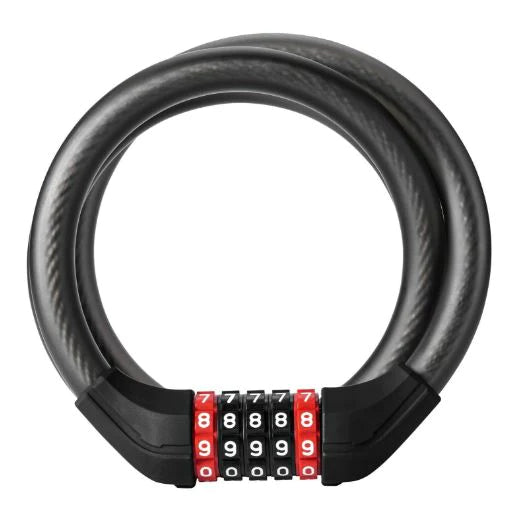 ROCKBROS Antivol vélo 120cm/180 cm Câble-antivol 5 pièces à combinaison Acier