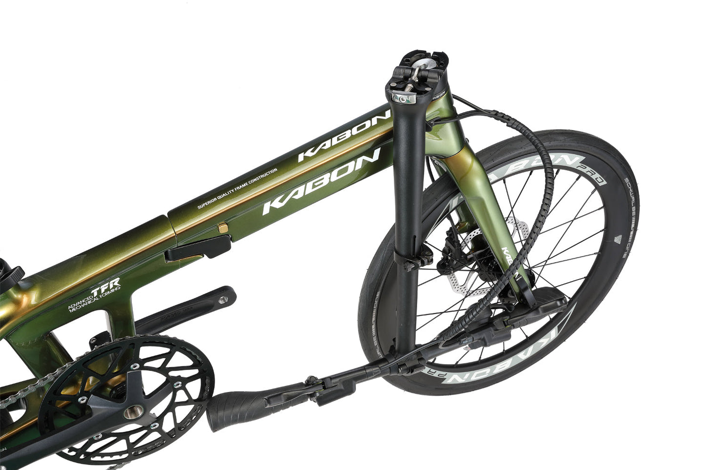 KABON City Vélo pliant Carbone Shimano Altus 9V 20 pouces