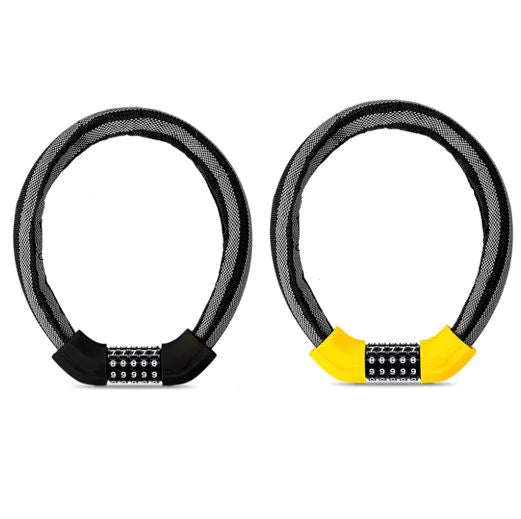 ROCKBROS Antivol pour vélo Câble-antivol à combinaison Antivol à chaîne