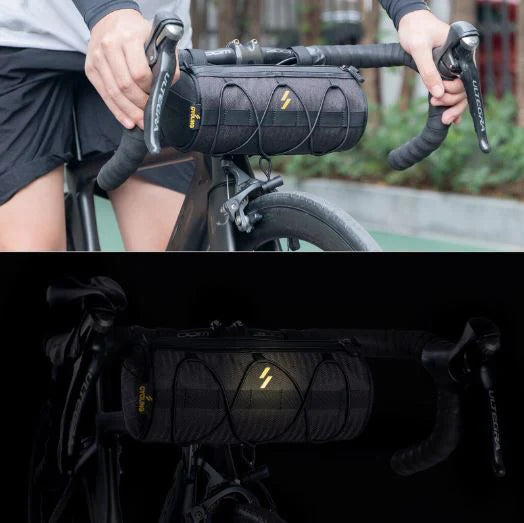 ROCKBROS Sacoche de vélo Sacoche de guidon Sac de rangement Multifonctionnel