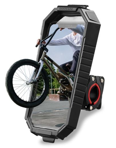 ROCKBROS support téléphone portable support vélo moto universel 360° étanche