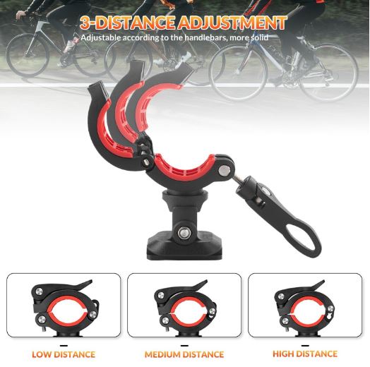 ROCKBROS support téléphone portable support vélo moto universel 360° étanche