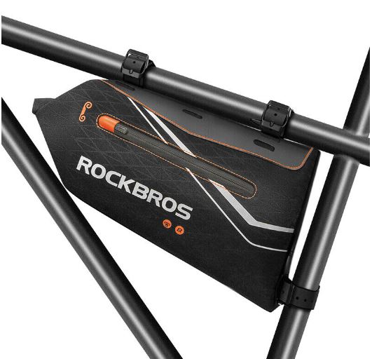 ROCKBROS sac de cadre sac de tube supérieur sac de vélo pour vtt vélo de route e-bike 3.5L