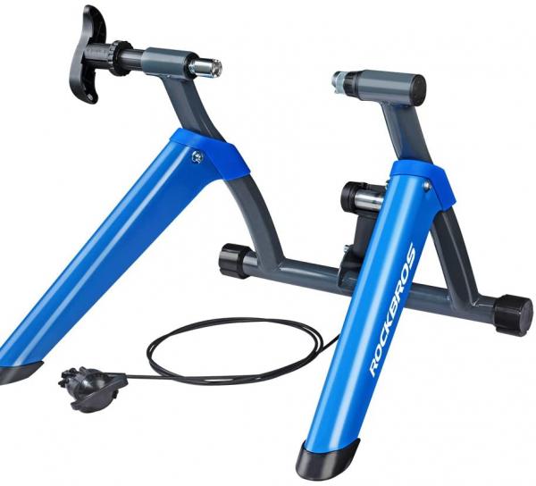 ROCKBROS Entraîneur à rouleaux pour vélos contrôleur de câble 8 niveaux