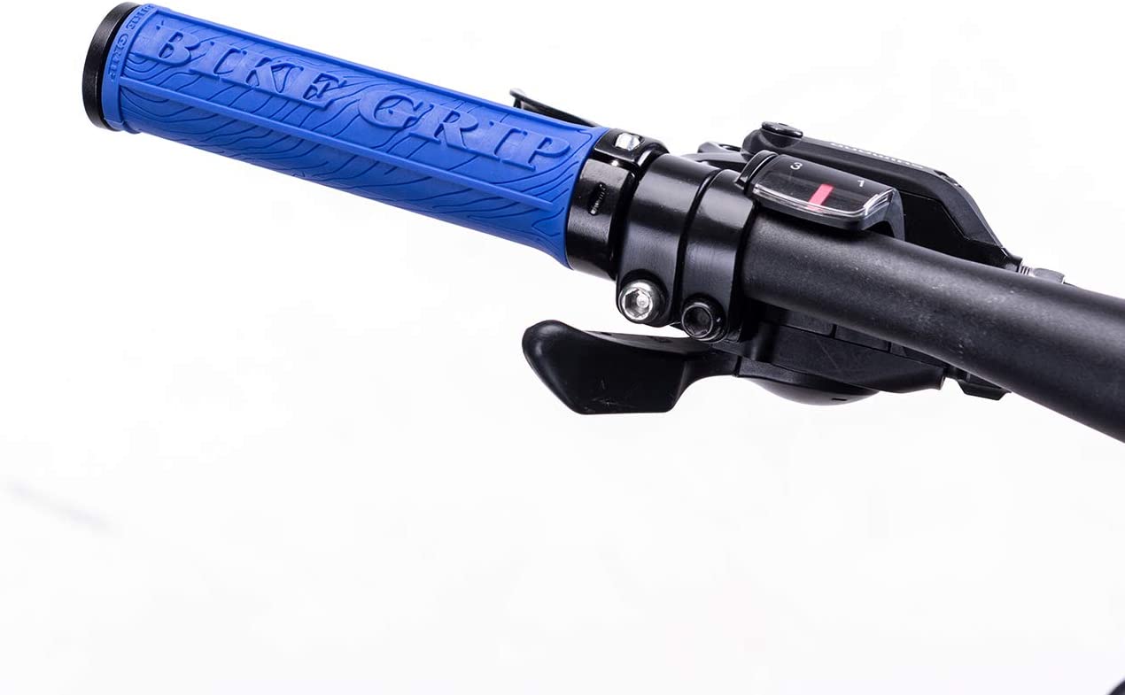 ROCKBROS Poignées de Guidon de Vélo 22mm Caoutchouc Antidérapant Bleu