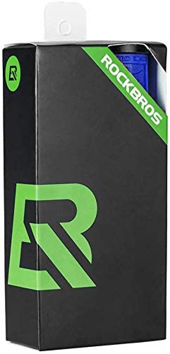 ROCKBROS Poignées de Guidon de Vélo 22mm Caoutchouc Antidérapant Bleu